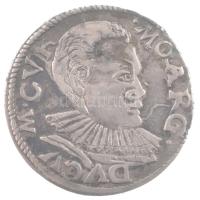 Livónia / Courland és Semigallia 1597. 3gr Ag Friedrich Kettler (2,51g) T:1-,2 patina Livonia / Courland and Semigallia 1597. 3 Grossus Ag Friedrich Kettler (2,51g) C:AU,XF patina Krause KM#4, Kopicki 4025