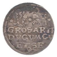 Livónia / Courland és Semigallia 1597. 3gr Ag "Friedrich Kettler" (2,51g) T:1-,2 patina
L...