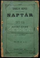 1872 Erdélyi Képes Naptár illetékbélyeggel