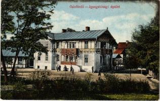 1916 Csíz, Csízfürdő, Kúpele Cíz; Igazgatósági épület és gyógyterem. Szoyka Pál kiadása / spa, directorate office (EK)