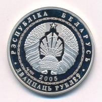 Oroszország 2005. 20R Ag "Torino téli olimpia - Jégkorong" kapszulában T:PP
Russia 2005. ...