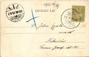 1905 Csíz, Csízfürdő, Kúpele Cíz; Horváth nyaraló, Első Csízi Bazár Fogel Mór fiók üzlete és saját k...