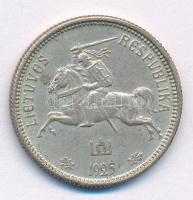 Litvánia 1925. 2L Ag T:1- patina Lituhania 1925. 2 Litu C:AU patina Krause KM#77