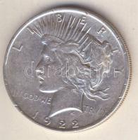 USA 1922D 1$ Ag "Peace" T:3 ph
