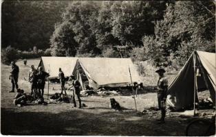 Cserkész tábor / Scout camp. photo (EK)