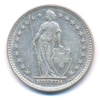 Svájc 1940B 2Fr Ag T:2 
Switzerland 1940B 2 Francs Ag C:XF 
Krause KM#21