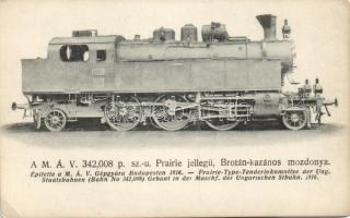 Mozdonyok 8db klf régi lap