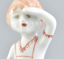 Alba Iulia / Gyulafehérvár: Kalapon ülő kisfiú. Ritka gyűjtői darab. Jelzés nélkül, hibátlan, m: 11 ...