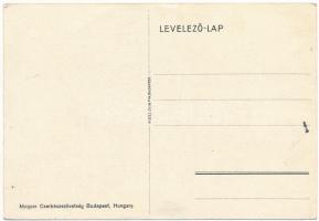 Magyar legény ajándékot ad a skót cserkésznek. Magyar Cserkészszövetség kiadása / Hungarian scout ar...