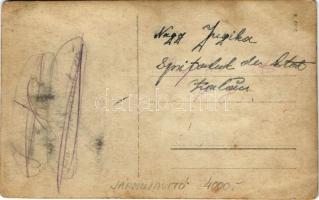 Vasútállomás járműjavító csarnok, vonatok / Repair workshop of the railway station, trains. photo (E...