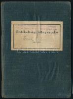 1941-1948 Alsógöd, érdekeltségi könyvecske + 6 db elszámolási lap, váltólejárati értesítő