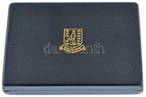 Brit Virgin-szigetek 1977. 1c-50c (5xklf) + 1$ Ag forgalmi szett eredeti tokban, tanúsítvánnyal T:PP...