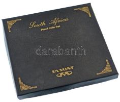 Dél-Afrika 2002. 5c-5R forgalmi sor + 2db emlékérem az 1c és 2c érmék mintájára, eredeti tokban T:PP...