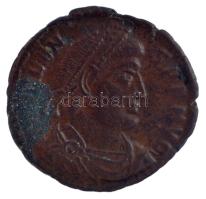 Római Birodalom / Siscia / Valens 364-367. AE3 bronz (2,03g) T:2 patina Roman Empire / Siscia / Valens 364-367. AE3 bronze DN VALEN-S PF AVG / SECVRITAS REIPVBLICAE - DASISC (2,03g) C:XF patina RIC IX 7b, type iv