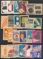 35 db vegyes gyufacímke