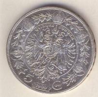 Ausztria 1900. 5K Ag T:3