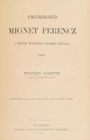 Emlékbeszédek a M.T.Akadémia elhúnyt tagjai fölött. II. köt: Haynald Lajos: Fenzl Ede, Thank Károly:...
