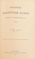 Emlékbeszédek a M.T.Akadémia elhúnyt tagjai fölött. II. köt: Haynald Lajos: Fenzl Ede, Thank Károly:...