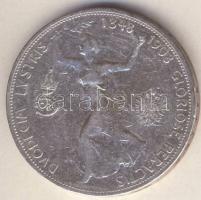 Ausztria 1908. 5K Ag "Jubileum" T:3 ph.