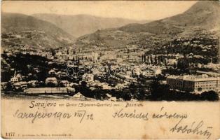 1902 Sarajevo, von Gorica, Zigeuner Quartier / gypsy neighborhood (EK)