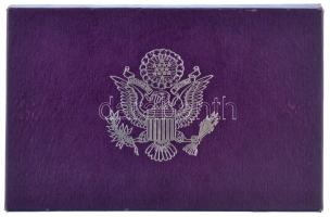 Amerikai Egyesült Államok 1985S 1c - 1/2$ (5xklf) proof szett eredeti műanyag dísztokban T:PP patina...