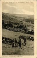 Ágyúfedezék a montenegrói hegyekben. Az Érdekes Újság kiállítása / WWI K.u.k. military (EK)