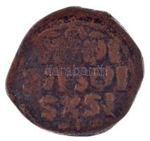 Bizánci Birodalom / Konstantinápoly ~1059-1067. AE Follis (10,34g) T:3 patina Byzantine Empire / Constantinople ~1059-1067. AE Follis ISXS / BASILE / BASIL (10,34g) C:F patina