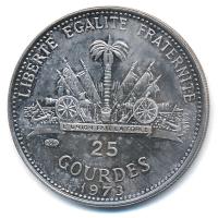 Haiti 1973. 25G Ag "1974-es Labdarúgó Világbajnokság" T:1- (PP) patina
Haiti 1973. 25 Gou...
