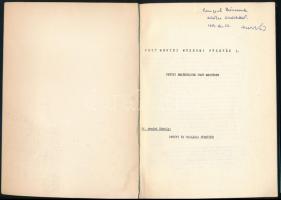 Mezősi Károly: Petőfi és családja Dömsödön. Petőfi emlékhelyek Pest Megyében. A szerző, Mezősi Károl...