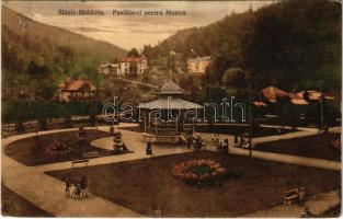 1914 Slanic Moldova, Szlanikfürdő; Pavilionul pentru Muzica / music pavilion (EK)