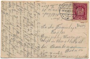 1917 Brassó, Kronstadt, Brasov; Von Siebenbürgen nach Rumänien General v. Falkenhayn, Gyimes-Pass, S...