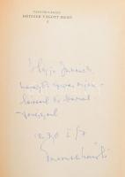 Passuth László: Hétszer vágott mező I. köt. DEDIKÁLT! Bp., 1970., Szépirodalmi. Kiadói egészvászon-k...