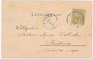 1904 Monostor, Temes-Monostor, Manastur; Totalansicht / látkép. Holcz Miklós kiadása / general view ...