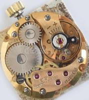 Jacquet Girard 18K kézi felhúzós arany óra, 18K arany szíjjal jelzett, nettó 22g hátlapon karcos