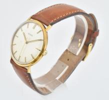 Synchron by Doxa 18K arany kézi felhúzós karóra, hibátlan gyöngyház számlappal. Jelzett, működik, bő...