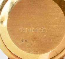 Synchron by Doxa 18K arany kézi felhúzós karóra, hibátlan gyöngyház számlappal. Jelzett, működik, bő...