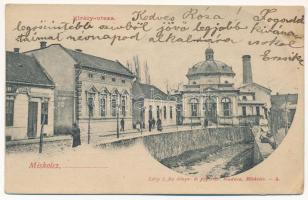 1903 Miskolc, Király utca, zsidó fürdő. Lövy I. fia kiadása 4. (EK)
