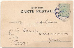 1902 Targu (Tergu) Jiu, Zsilvásárhely; Biserica Catedrala, Gradina Publica / Orthodox cathedral, par...