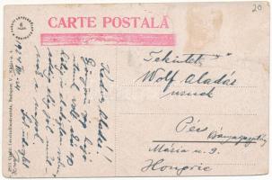 1924 Ada Kaleh, vár. Vasúti levelezőlapárusítás 2813. / Festung / castle (EK)