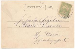 1904 Resicabánya, Resicza, Recita, Resita; Vasút utca. L. Braumüller kiadása / Bahnhofgasse / street...