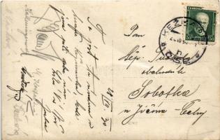 1930 Késmárk, Kezmarok; Ubikace 5/202., Karl Friedrich velkoobchod vínom / Schlosskellerei / bor nag...