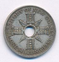 Új-Guinea 1935. 1Sh Ag T:2 New Guinea 1935. 1 Shilling Ag C:XF Krause KM#5