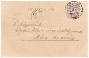 1899 (Vorläufer) Temesvár, Timisoara; Losonczy tér, Dóm templom. Corvina könyvkereskedés kiadása / P...