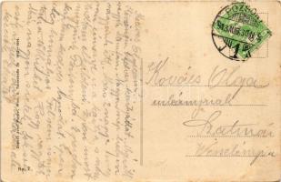 1913 Stomfa, Stampfen, Stupava; Gróf Károlyi kastély. Josef Popper Nr. 7. / Schloss / castle (EK)