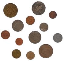 13xklf afrikai érméből álló tétel T:1-2-
13xdiff African coin lot C:UNC-VF