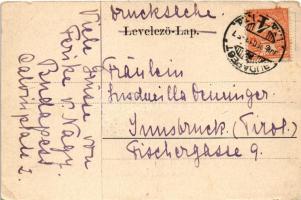 Borsa (Máramaros), Fontinai vízgyűjtőgát. Mayer és Berger kiadása / dam (kis szakadások / small tear...