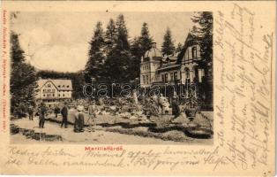 1906 Marilla, Marillavölgy, Marila; Marillafürdő. Hollschütz F. kiadása / spa, bath (EK)