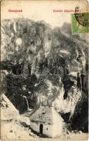 1910 Verespatak, Goldbach, Rosia Montana; Csetátja kőszikla pár. Schmidt György kiadása / mountain, rock (EK)