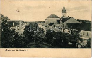1915 Szászvolkány, Vulcan, Wolkendorf; látkép / general view (fa)