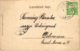 Felsőbánya, Baia Sprie; Bódi tó. Túry József amatőr felvétele. Szabó Károly kiadása / Lacul Pinthea ...